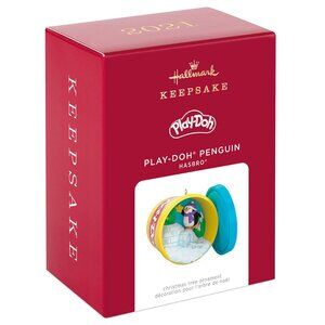 New! Play-Doh Penguin Hallmark Keepsake Christmas Ornament 2021 Hasbro Toy